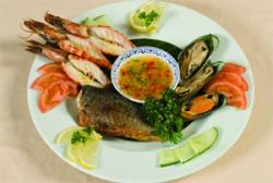 Морепродукты на тайском столе