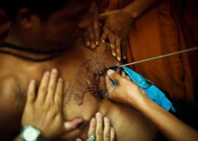 магические татуировки в Тайланде