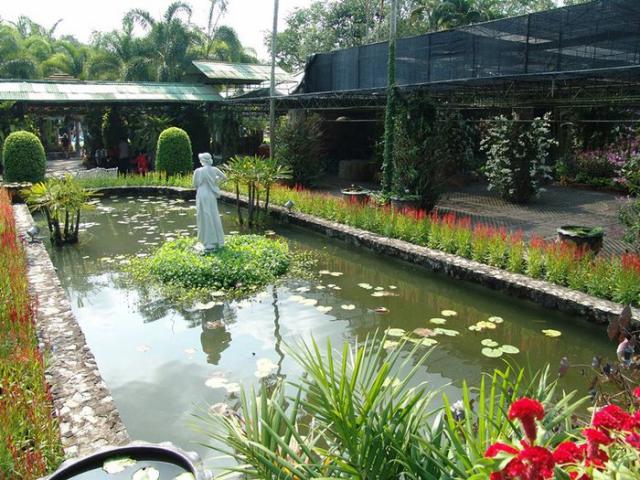 тропического сада "Nong Nooch"