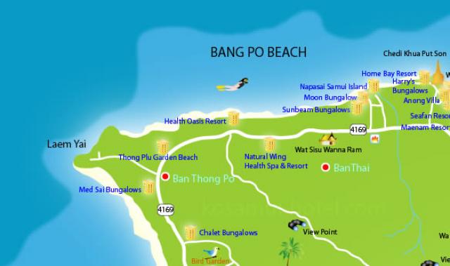 Пляж Банг Пор (Bang Po)