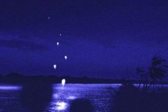 Огненные шары на озере Нонг-Кай