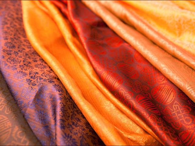 шелковые ткани в  Таиланде