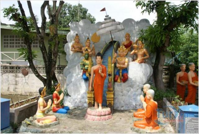 Храм «Ада и рая» в Банг Саен  