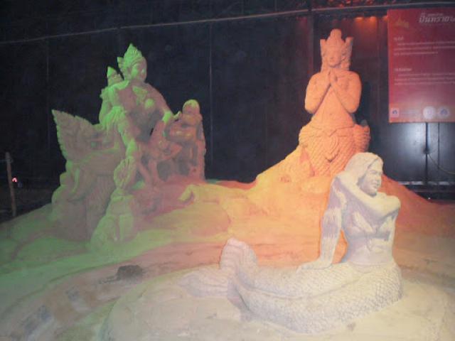 Фестиваль Скульптур из песка в Чачоенгсао